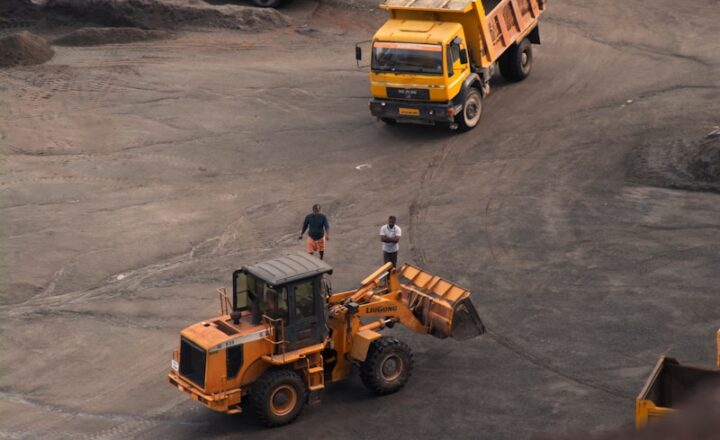 yellow and black truck toy
